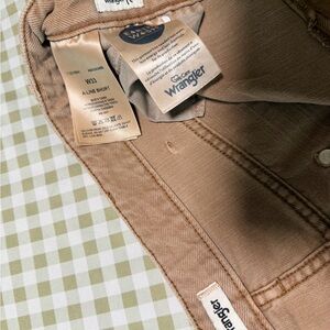 Wrangler Tan A-Line Short